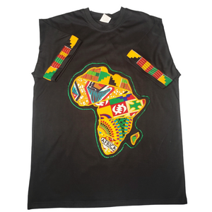 Africa Continent Gye Nyame T-Shirt